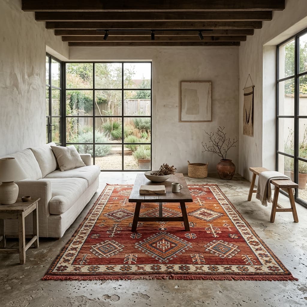 Gaspard Rug - Large Minimalist Berber